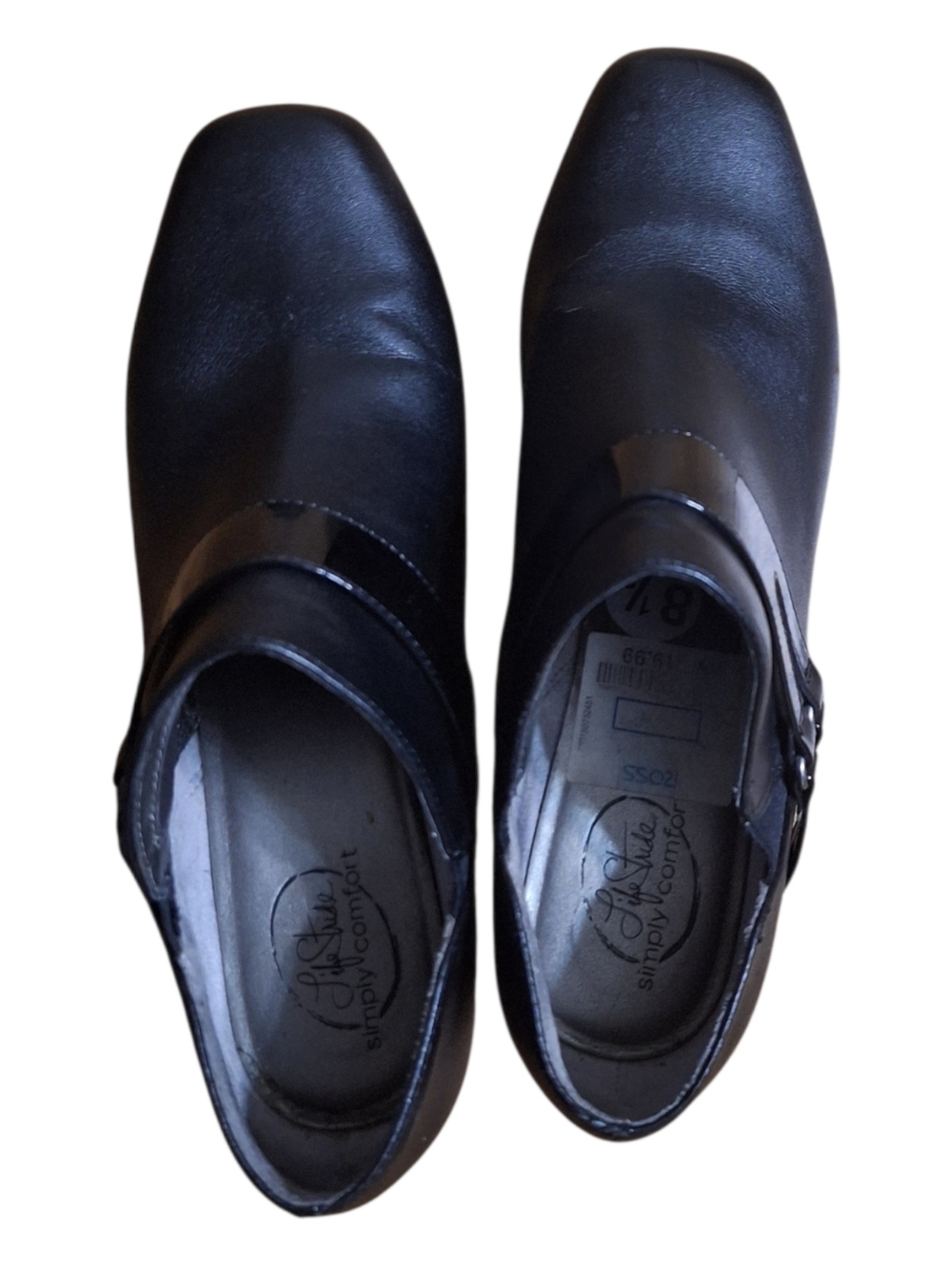 LifeStride Black Mary Jane Comfort Shoes Size 8 1/2